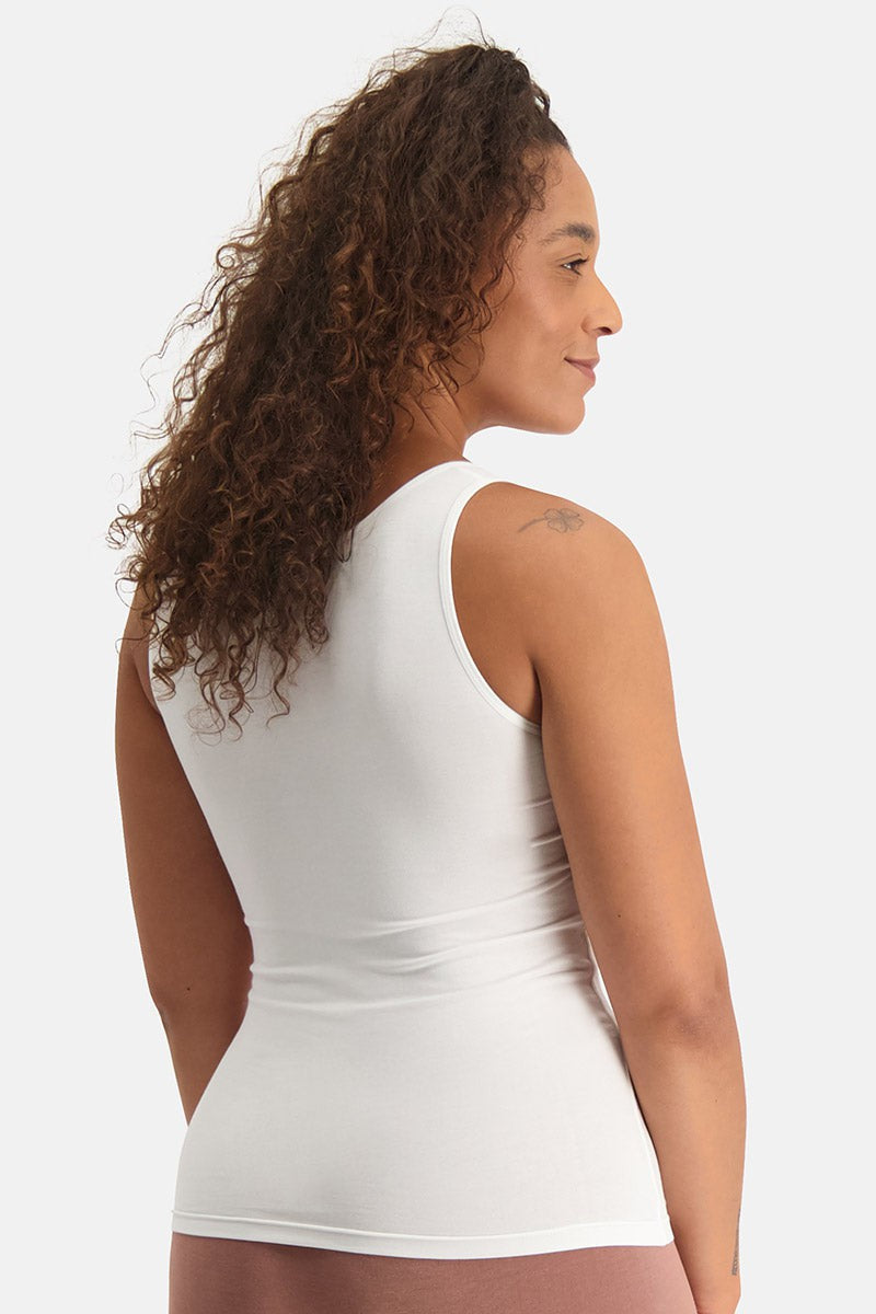 Bamboo Basics Ladies BB Alice Knitted Singlet 2-pack (Refibra)-Womens-Ohh! By Gum - Shop Sustainable