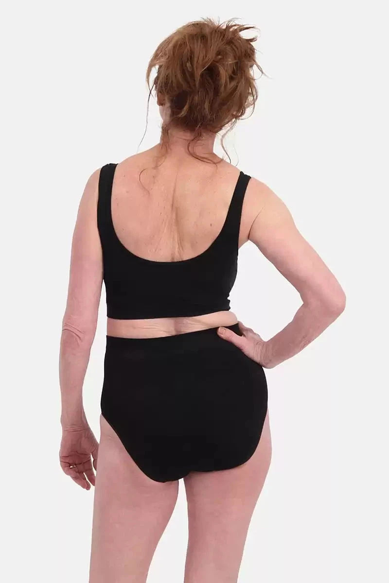 Bamboo Basics Ladies BB Amy Knitted Seamless High Brief - 2 Pack-Womens-Ohh! By Gum - Shop Sustainable