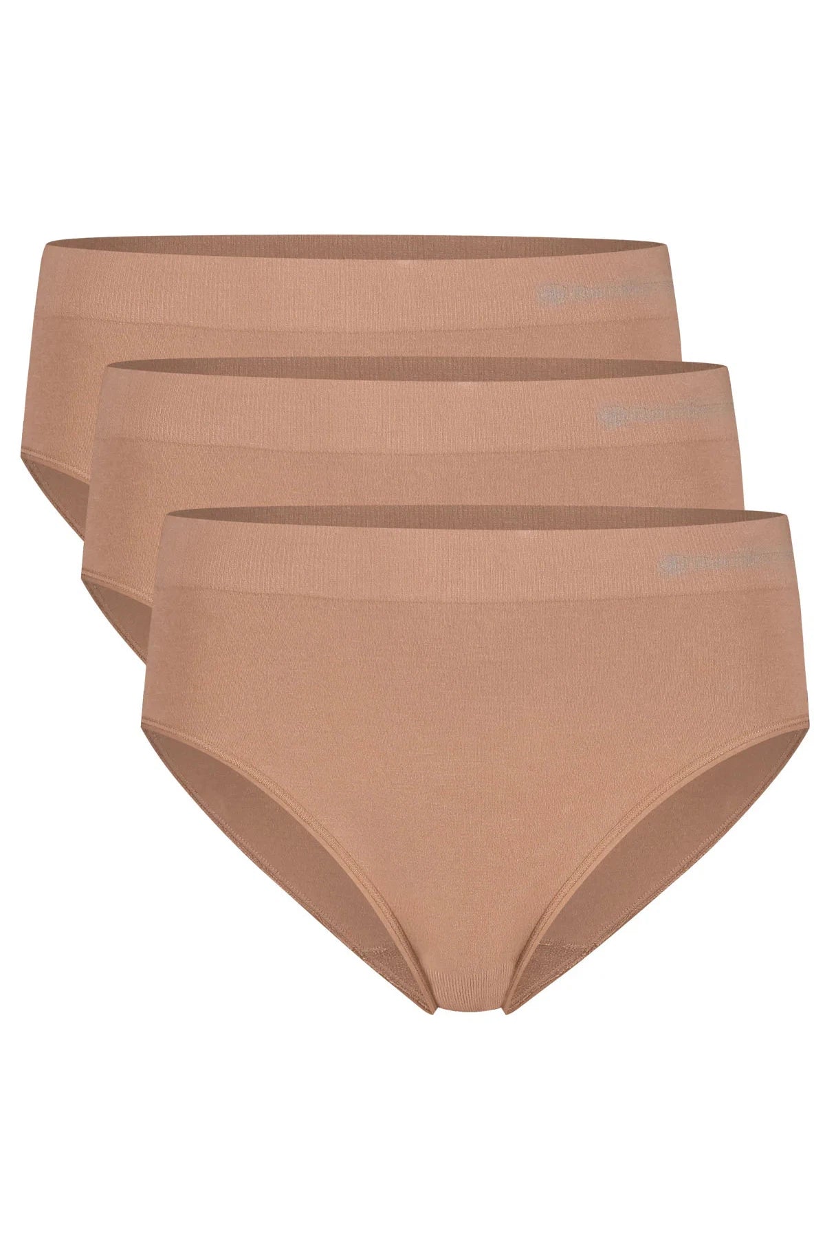 Bamboo Basics Ladies BB Belle Knitted Seamless Full Brief 3-pack-Womens-Ohh! By Gum - Shop Sustainable