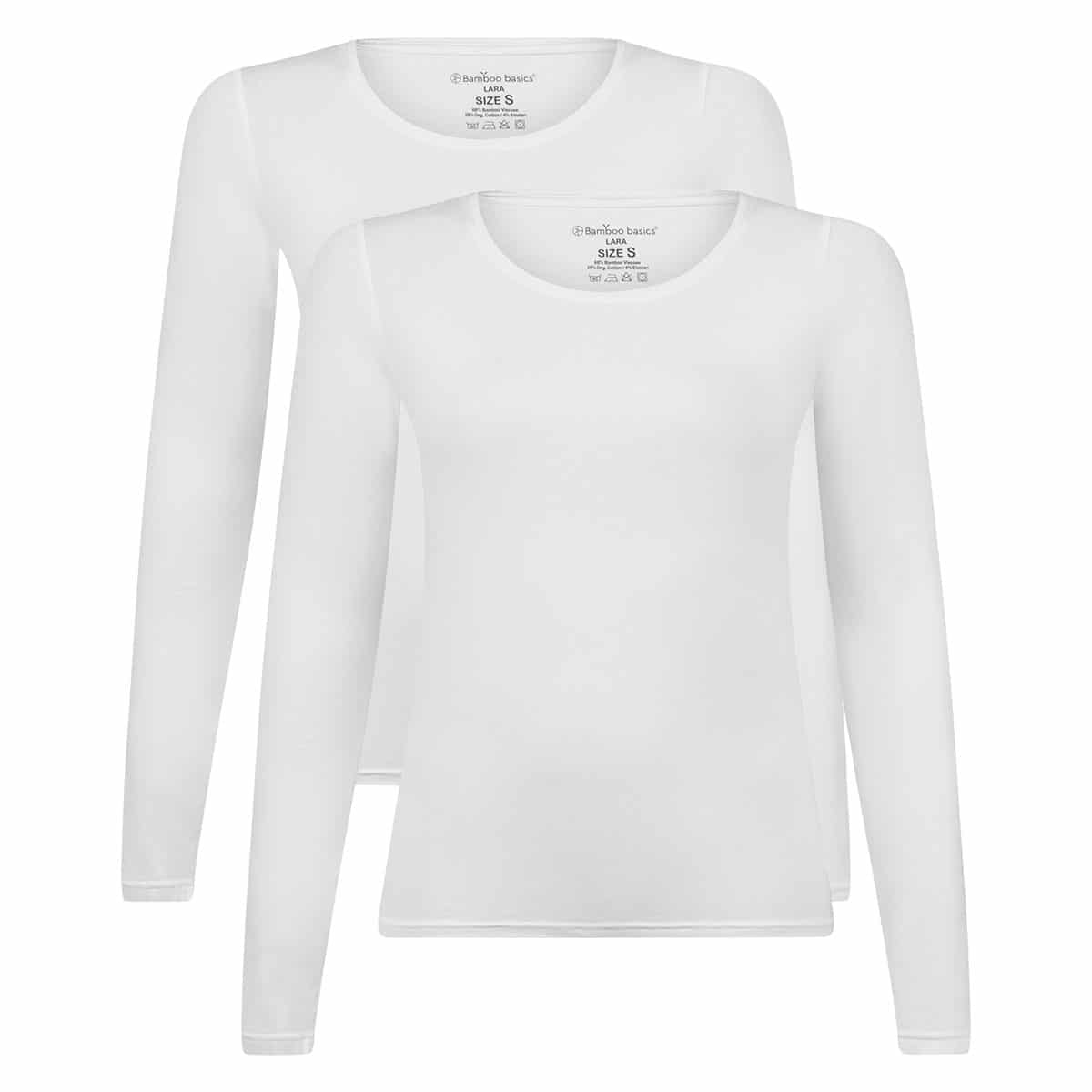 Bamboo Basics Ladies BB Lara Knitted Long Sleeved Shirt 2-pack-Womens-Ohh! By Gum - Shop Sustainable