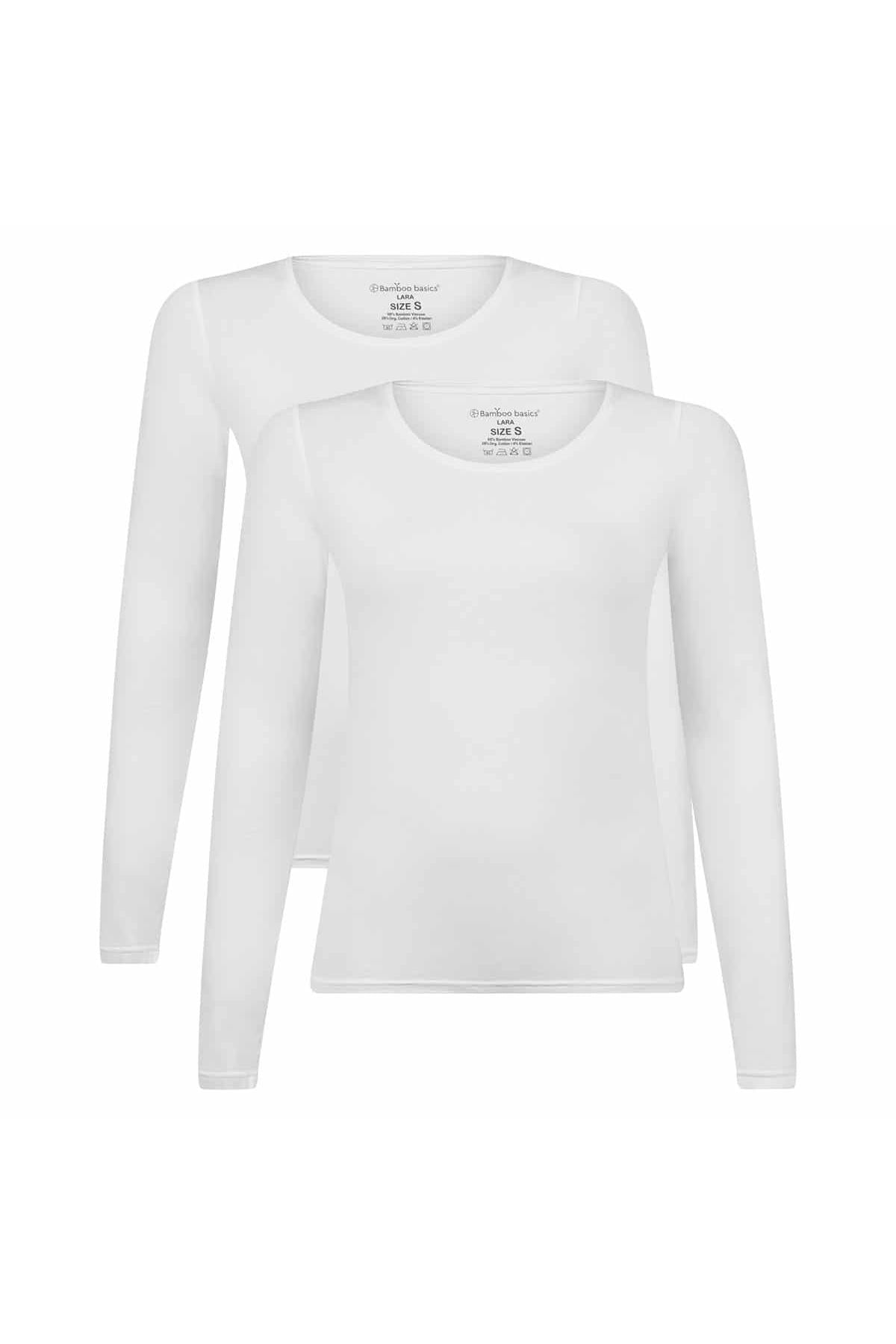 Bamboo Basics Ladies BB Lara Knitted Long Sleeved Shirt 2-pack-Womens-Ohh! By Gum - Shop Sustainable