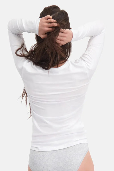 Bamboo Basics Ladies BB Lara Knitted Long Sleeved Shirt 2-pack-Womens-Ohh! By Gum - Shop Sustainable