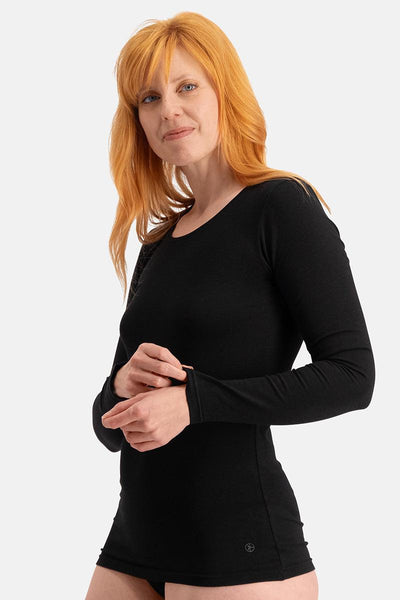 Bamboo Basics Ladies BB Lara Knitted Long Sleeved Shirt  2-pack