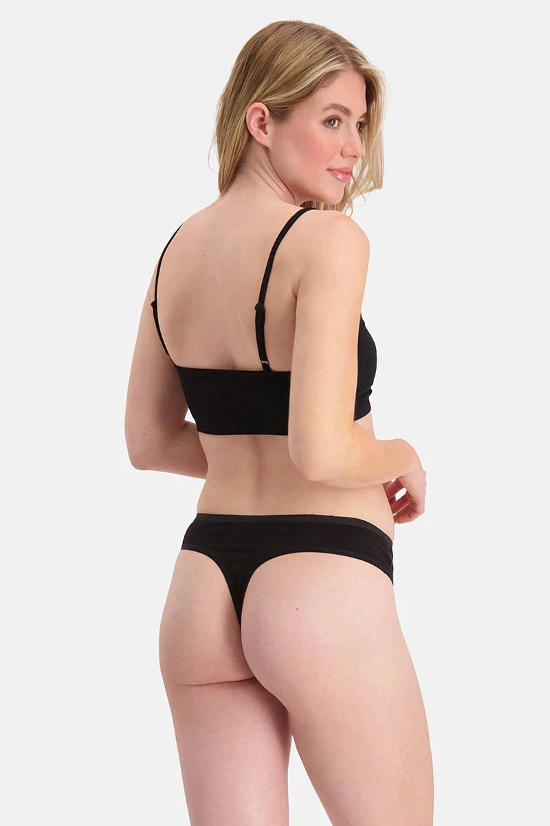 Bamboo Basics Lola Ladies BB Knitted Thongs 3-pack-Womens-Ohh! By Gum - Shop Sustainable