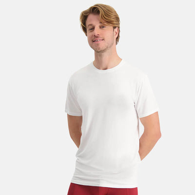 Bamboo Basics Mens BB Ray Knitted Round Neck T-Shirt LS 2-pack (Refibra)-Mens-Ohh! By Gum - Shop Sustainable