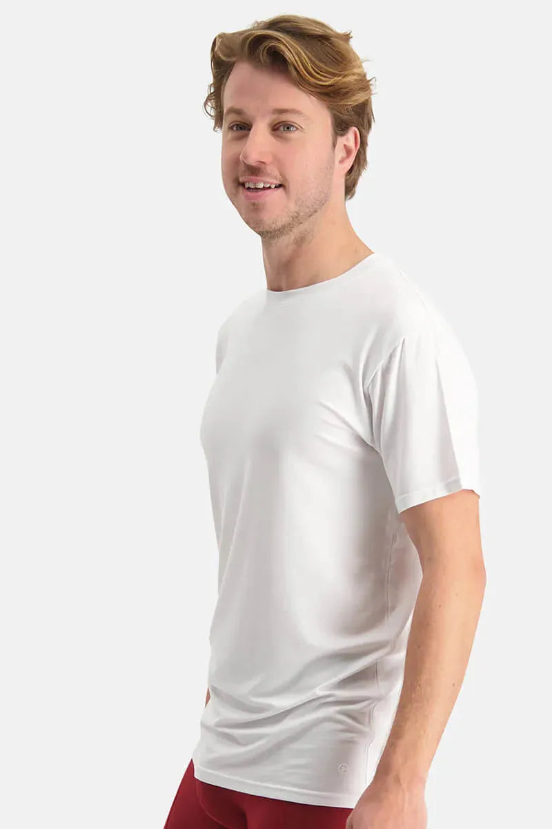 Bamboo Basics Mens BB Ray Knitted Round Neck T-Shirt LS 2-pack (Refibra)-Mens-Ohh! By Gum - Shop Sustainable