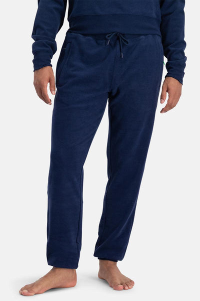 Bamboo Basics Mens Dean Navy Knitted Sweatpants