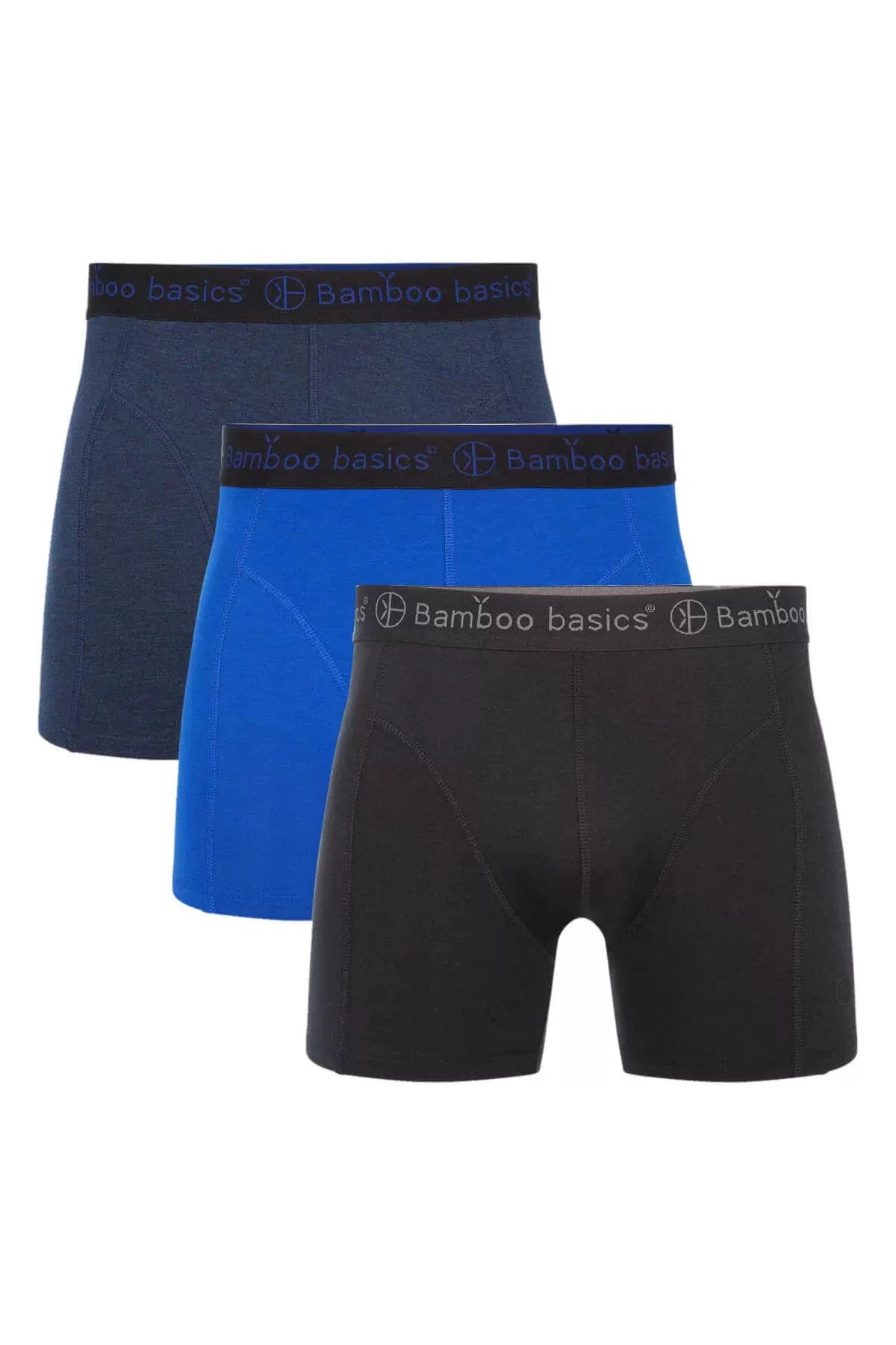 Bamboo Basics Rico Mens BB Knitted Boxershorts 3-pack-Mens-Ohh! By Gum - Shop Sustainable