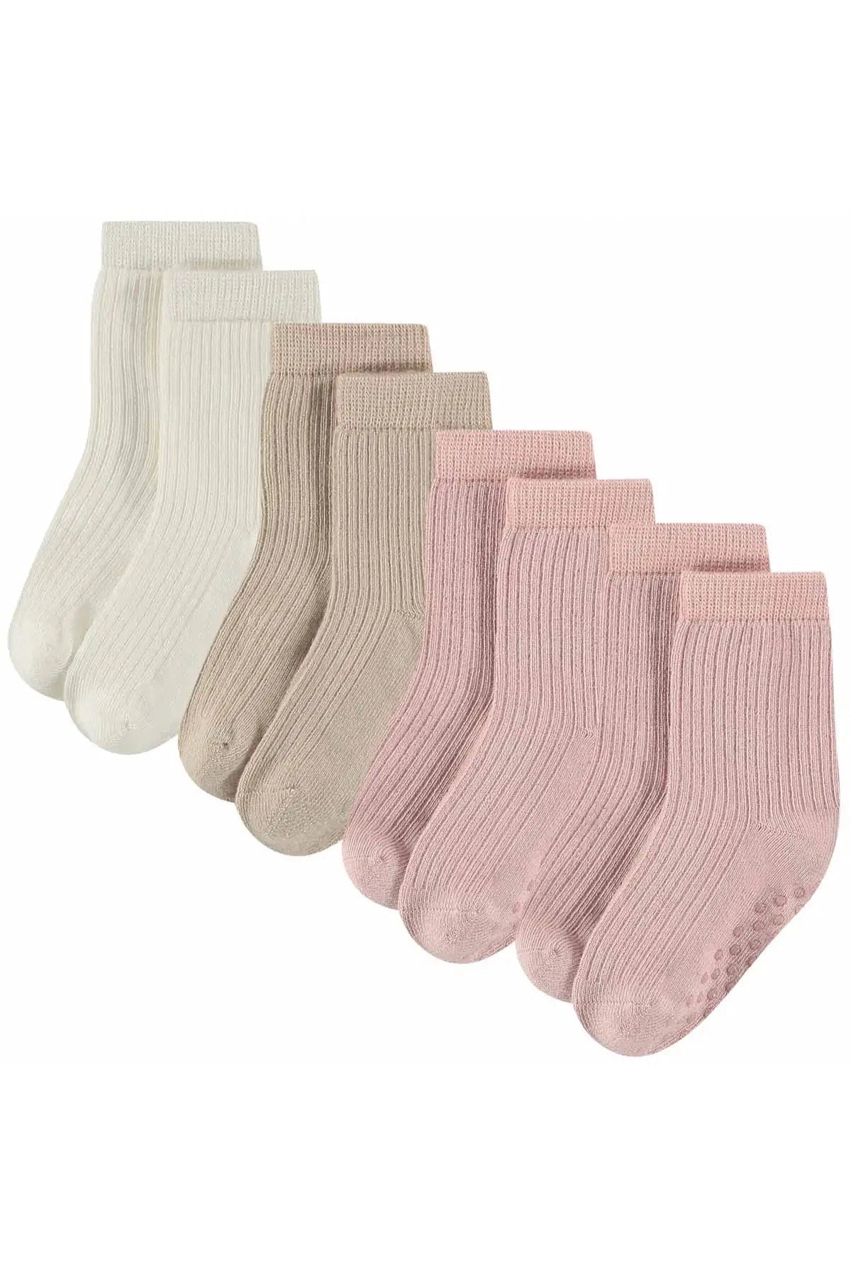 Bamboo Basics Sidney Baby BB Knitted Unisex Rib Socks 4-pack-Kids-Ohh! By Gum - Shop Sustainable