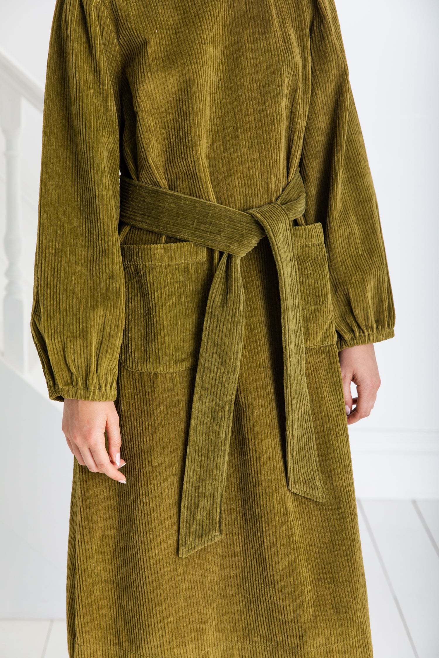 Bonté ALOUETTE OLIVE DRESS