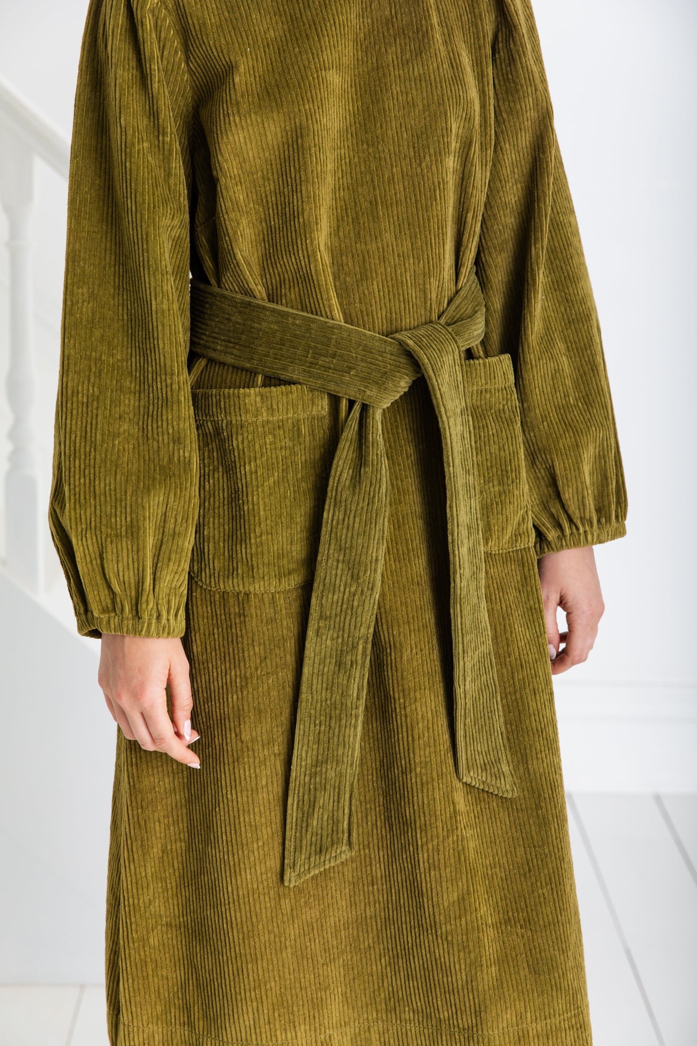 Bonté ALOUETTE OLIVE DRESS