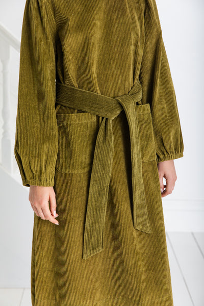 Bonté ALOUETTE OLIVE DRESS