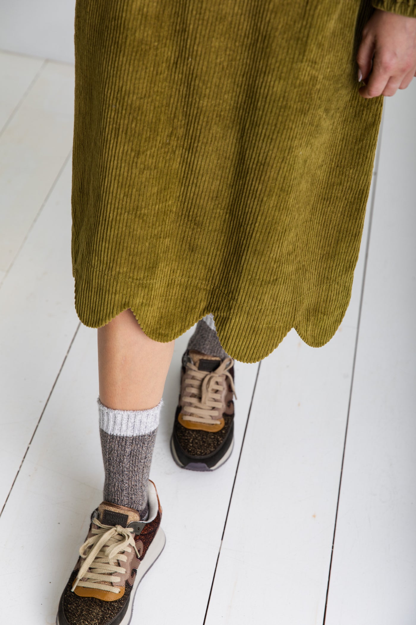 Bonté ALOUETTE OLIVE DRESS