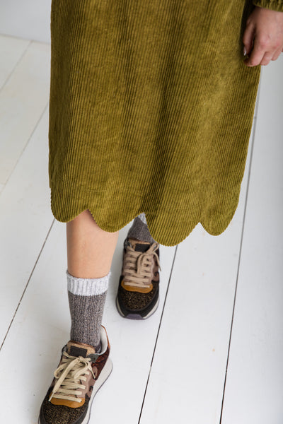 Bonté ALOUETTE OLIVE DRESS