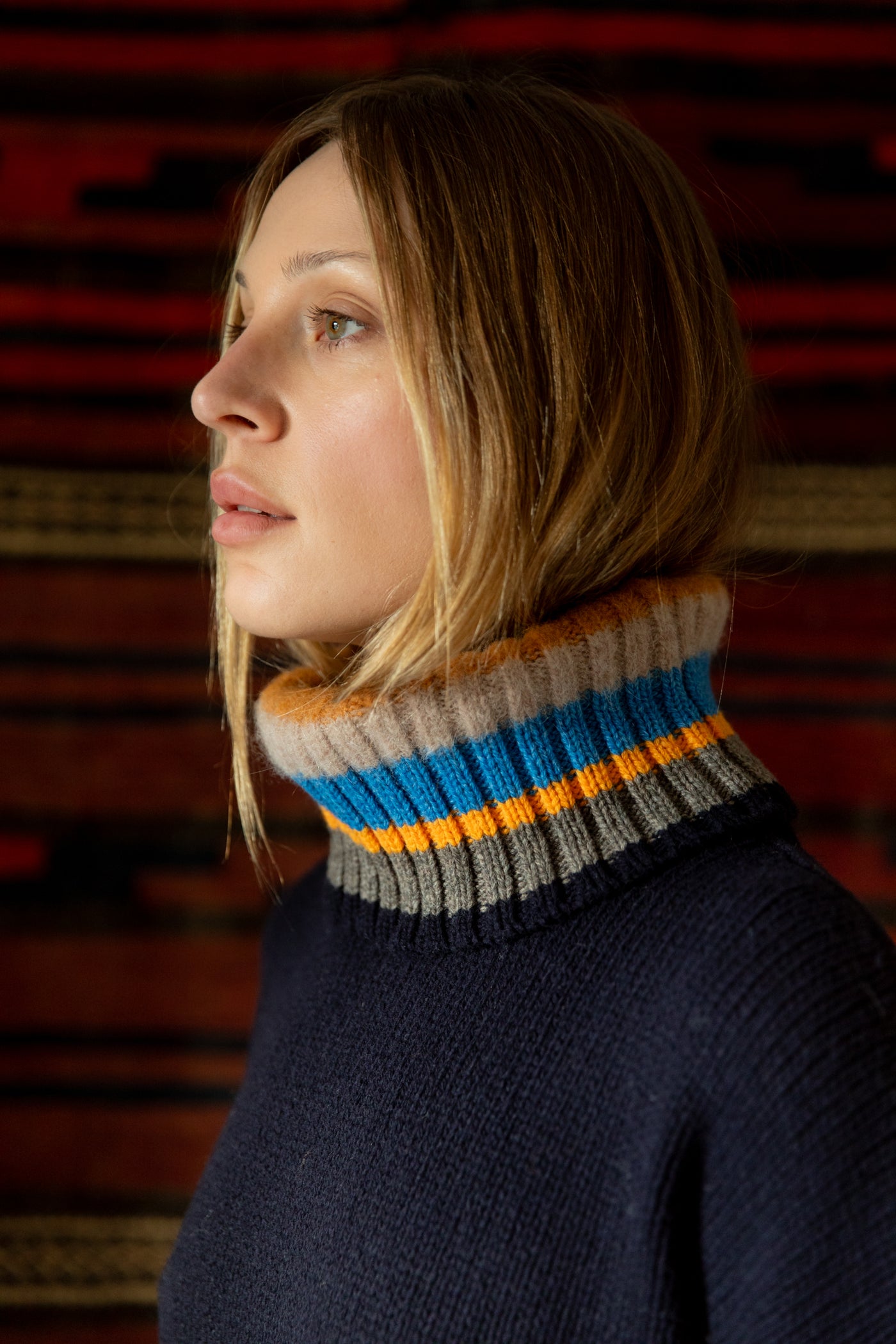 Bonté BAILEY NAVY MULTI JUMPER