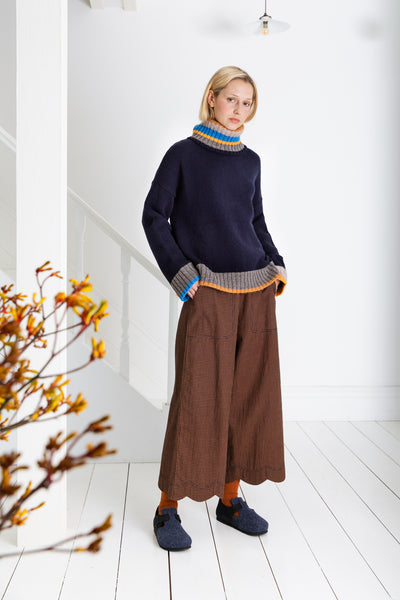 Bonté BAILEY NAVY MULTI JUMPER