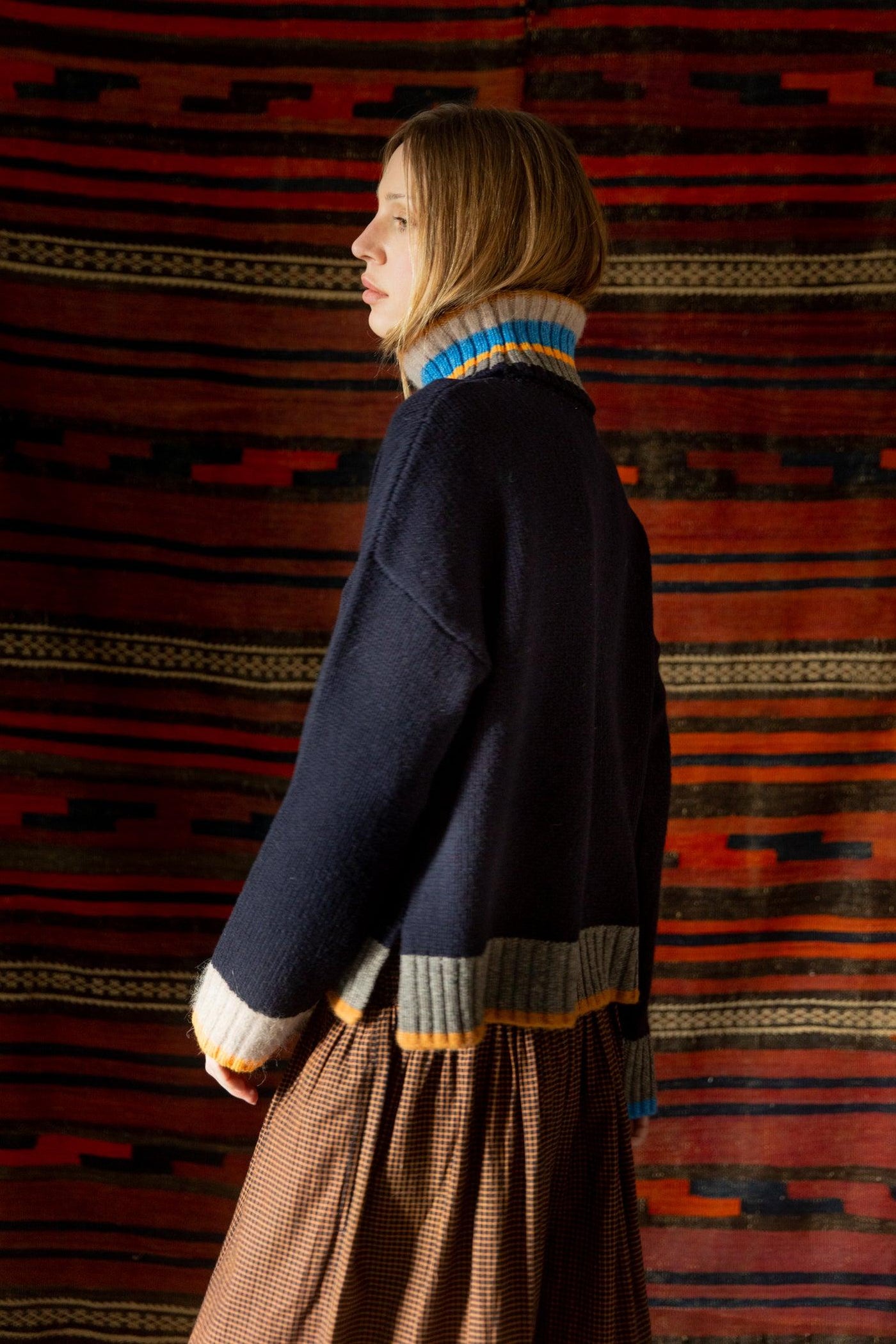 Bonté BAILEY NAVY MULTI JUMPER