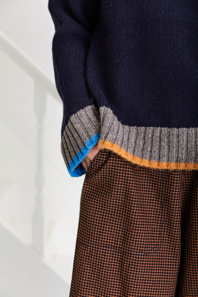 Bonté BAILEY NAVY MULTI JUMPER