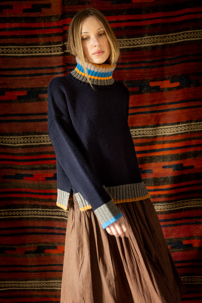 Bonté BAILEY NAVY MULTI JUMPER