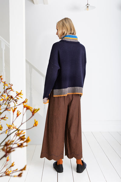 Bonté BAILEY NAVY MULTI JUMPER