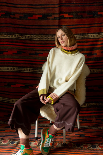 Bonté BAILEY WINTER WHITE MULTI JUMPER