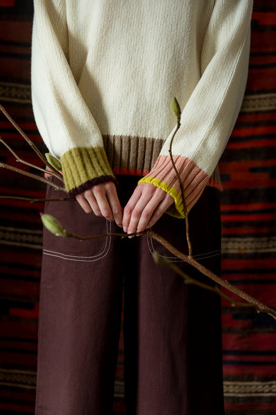 Bonté BAILEY WINTER WHITE MULTI JUMPER