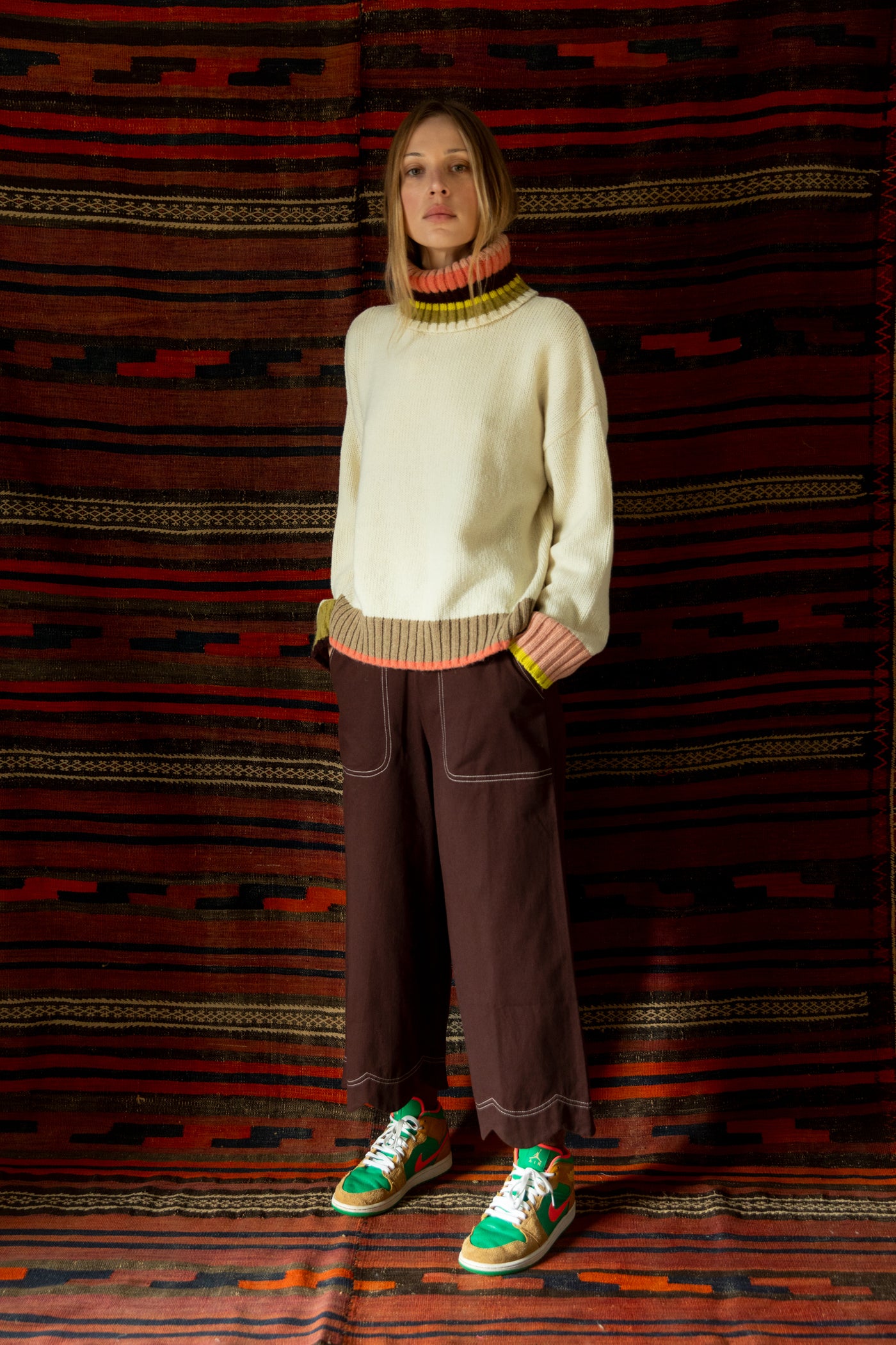 Bonté BAILEY WINTER WHITE MULTI JUMPER