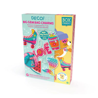 Box CanDIY Deco! Big Gem Backpack Charms Set