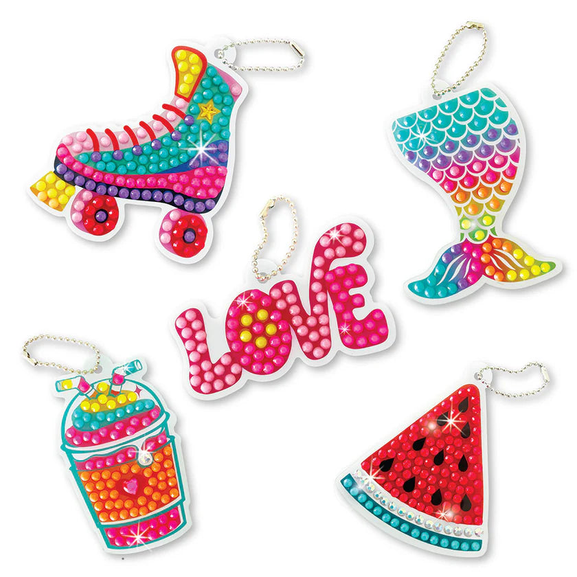 Box CanDIY Deco! Big Gem Backpack Charms Set