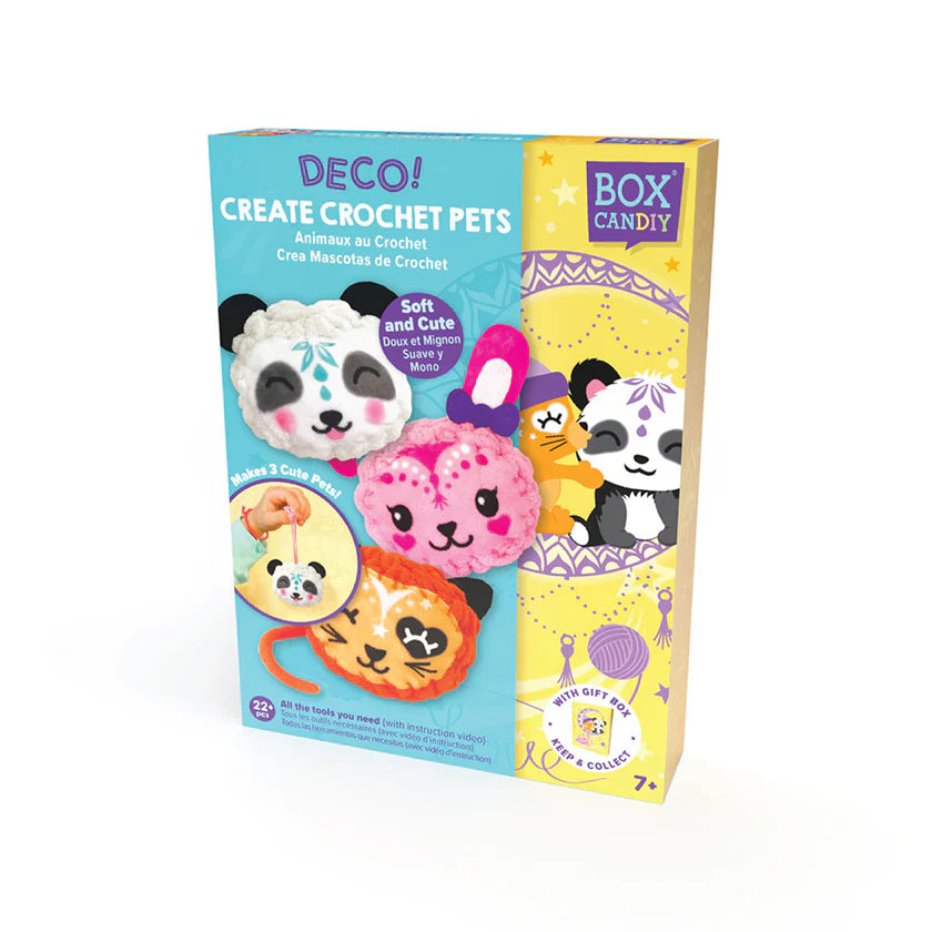 Box CanDIY Deco! Make Your Own Crochet Pets