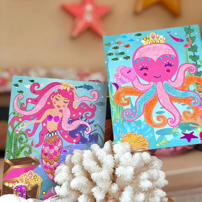 Box CanDIY Mermaids Sand and Foil Art Set