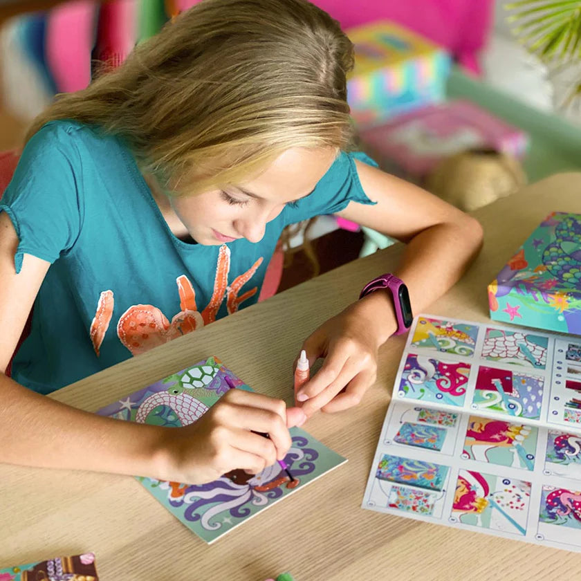 Box CanDIY Mermaids Sand and Foil Art Set