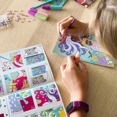 Box CanDIY Mermaids Sand and Foil Art Set