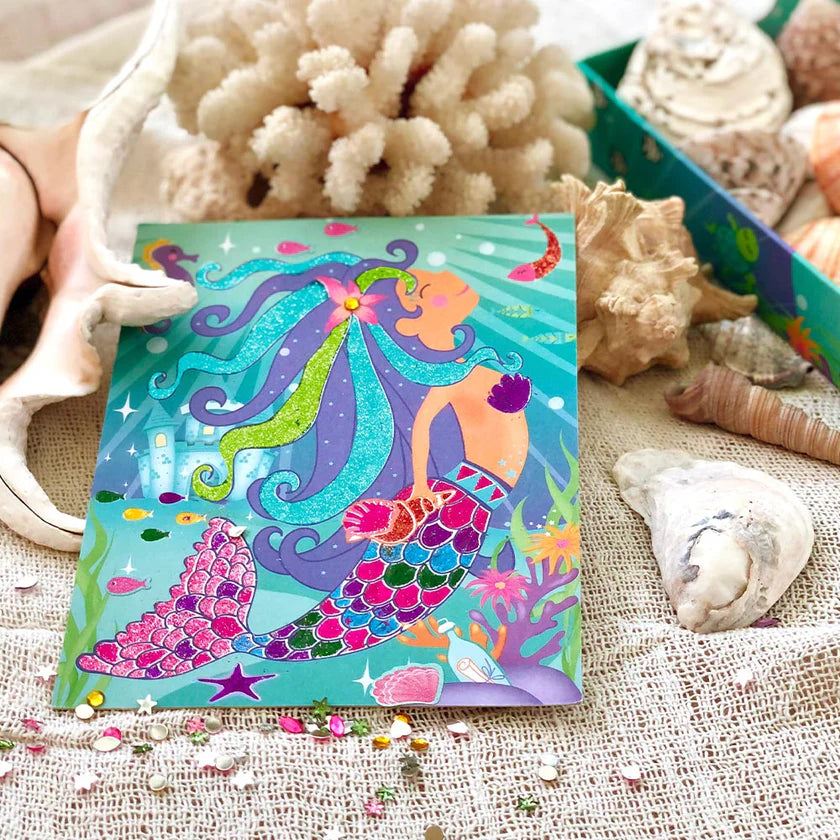 Box CanDIY Mermaids Sand and Foil Art Set