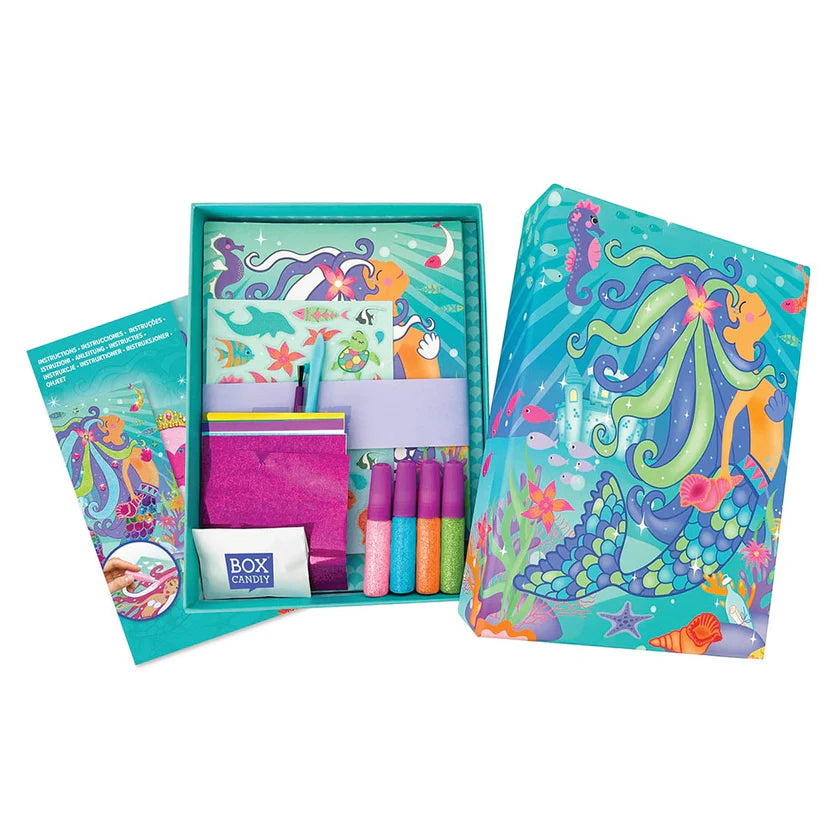 Box CanDIY Mermaids Sand and Foil Art Set