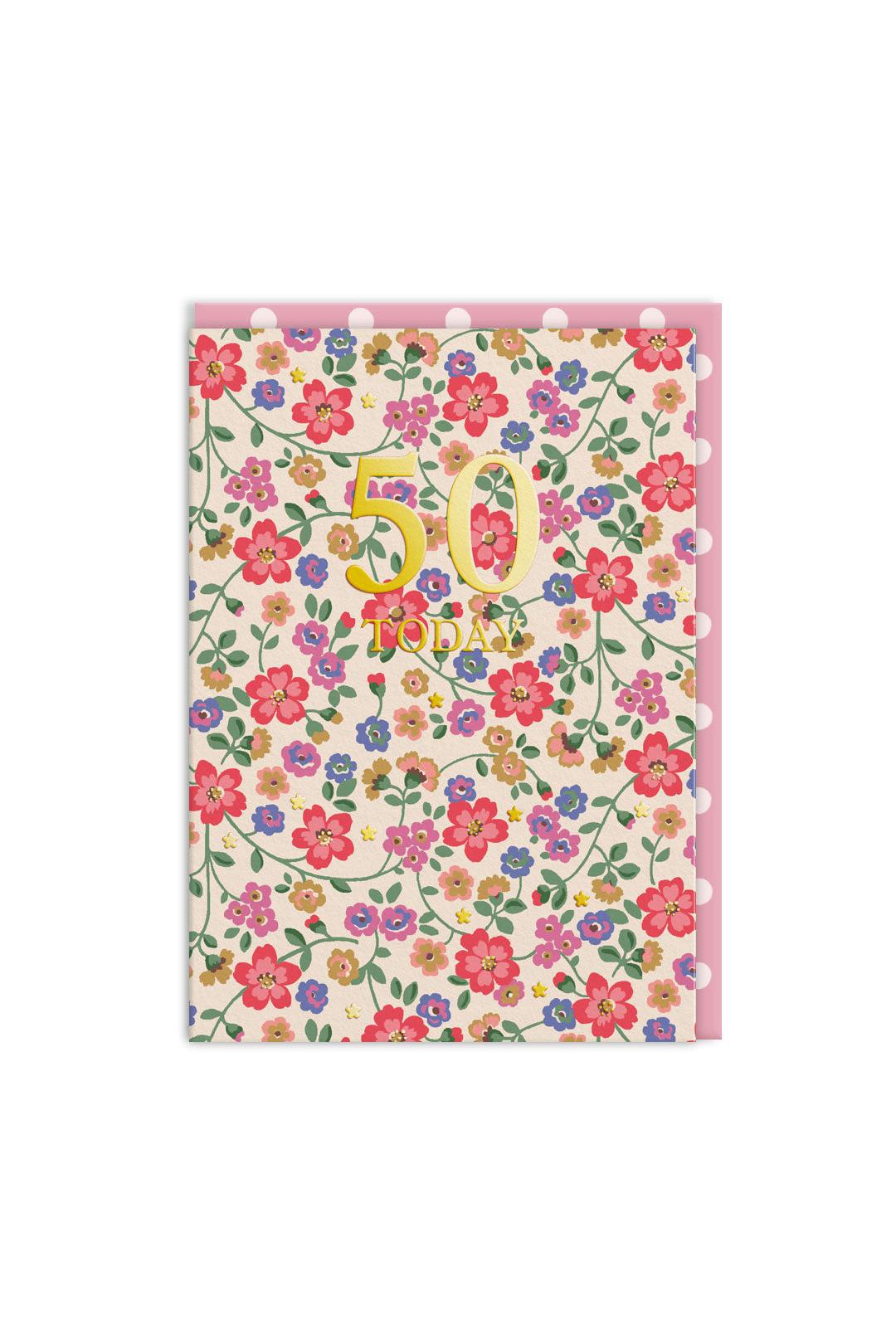 Ohh Deer Cath Kidston 50 Today Birthday Card