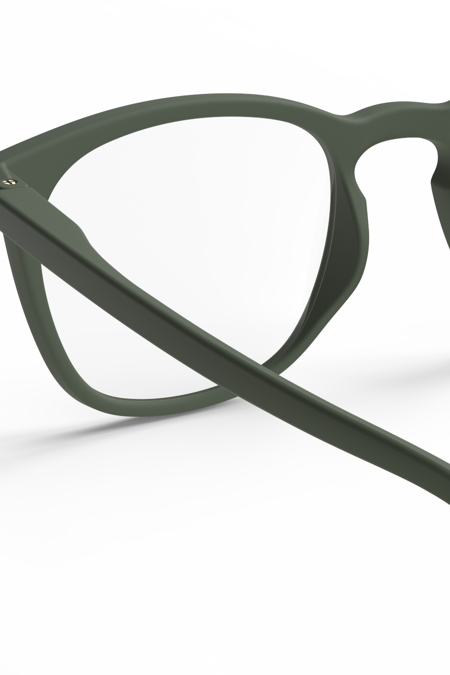 Izipizi #E Reading Glasses in Kaki Green