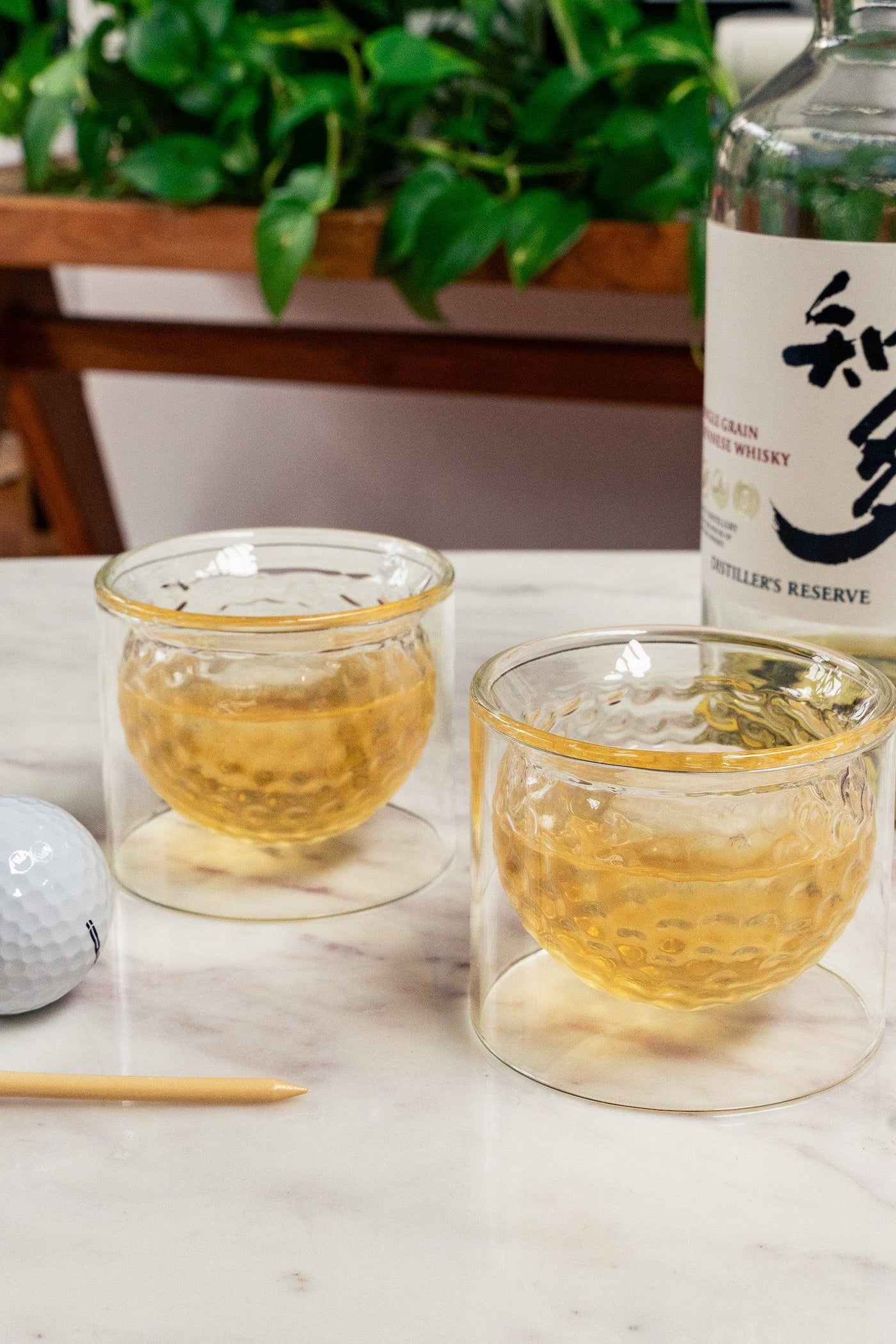 Kikkerland Golf Ball Glasses