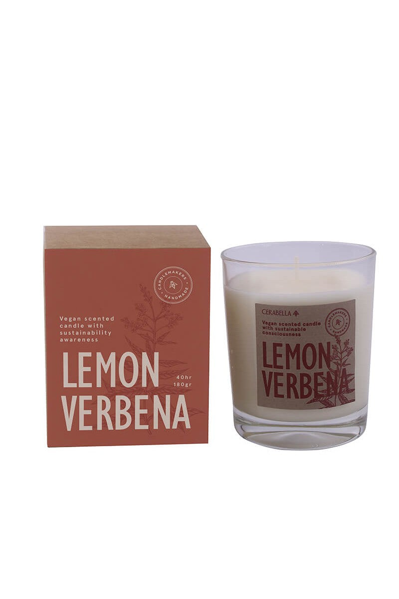 Cereria Abella Vegan SCENTED CANDLE LEMON VERBENA-Gifts-Ohh! By Gum - Shop Sustainable