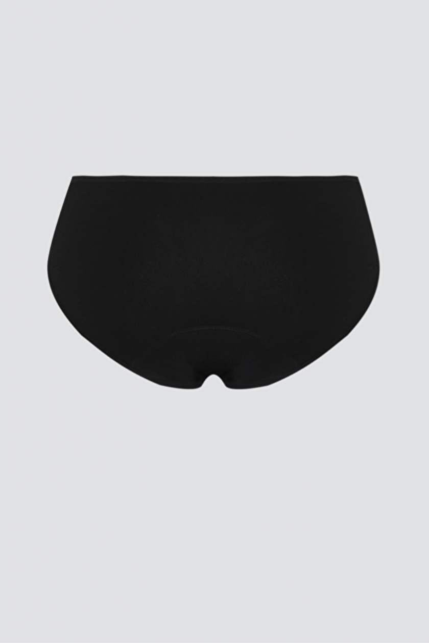 Comazo Black Fairtrade Period Brief 'Strong'-Womens-Ohh! By Gum - Shop Sustainable