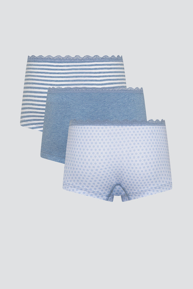 Comazo Fairtrade Girl Hipster Pants - 3 Pack-Kids-Ohh! By Gum - Shop Sustainable