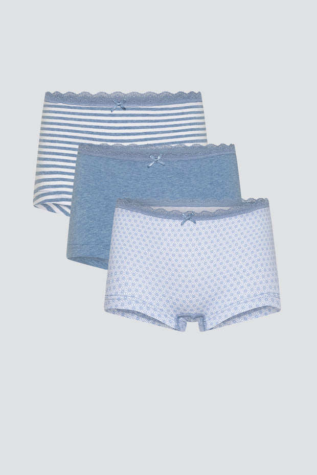 Comazo Fairtrade Girl Hipster Pants - 3 Pack-Kids-Ohh! By Gum - Shop Sustainable