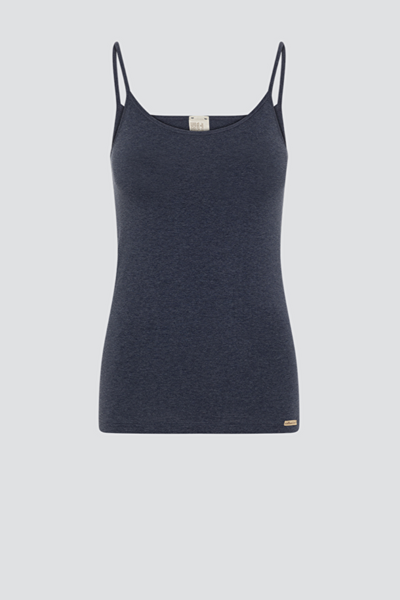 Comazo Fairtrade Navy Blue Undershirt with Spaghetti Straps-Womens-Ohh! By Gum - Shop Sustainable