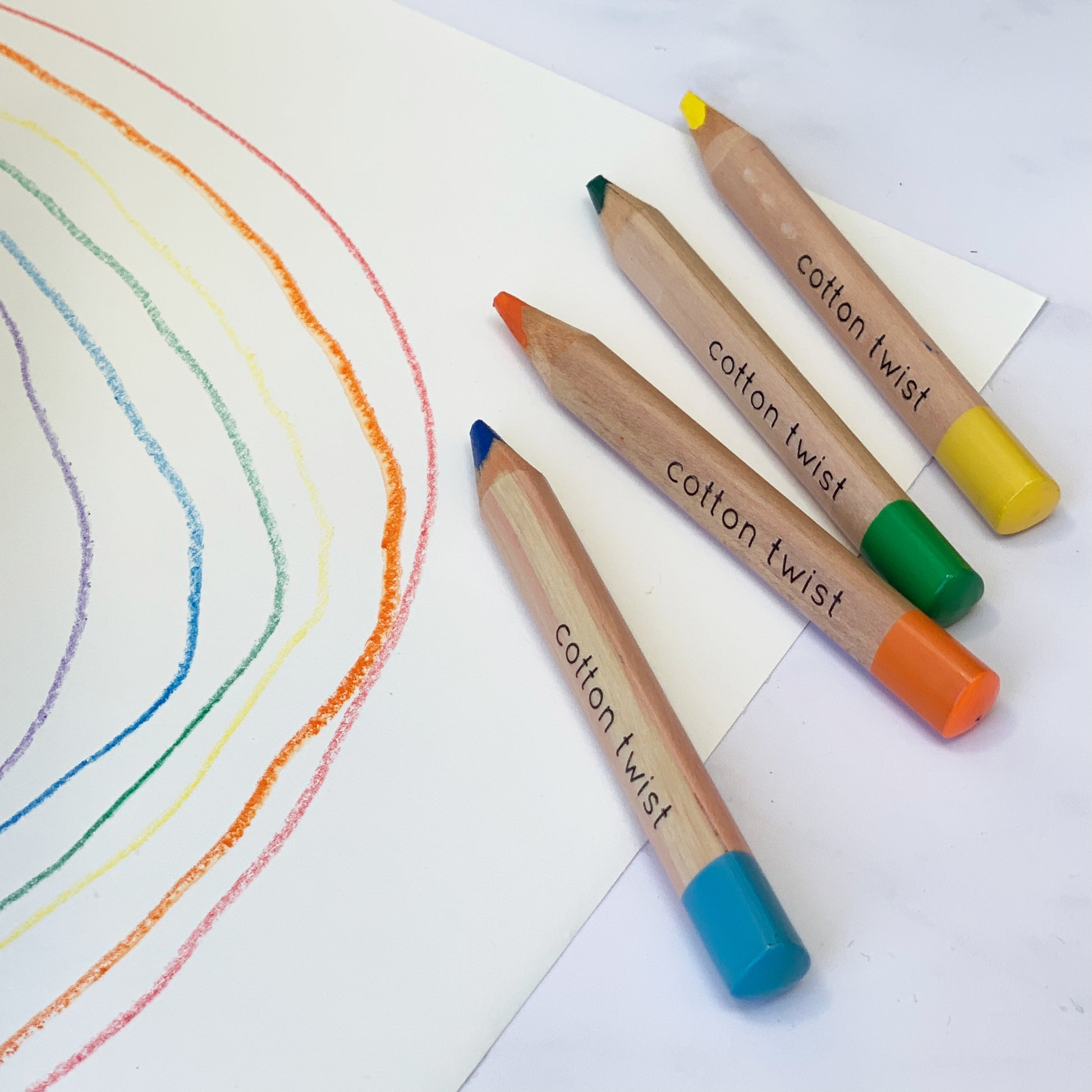 Cotton Twist Bright Mix Watercolour Pencils Set - Ohh! By Gum