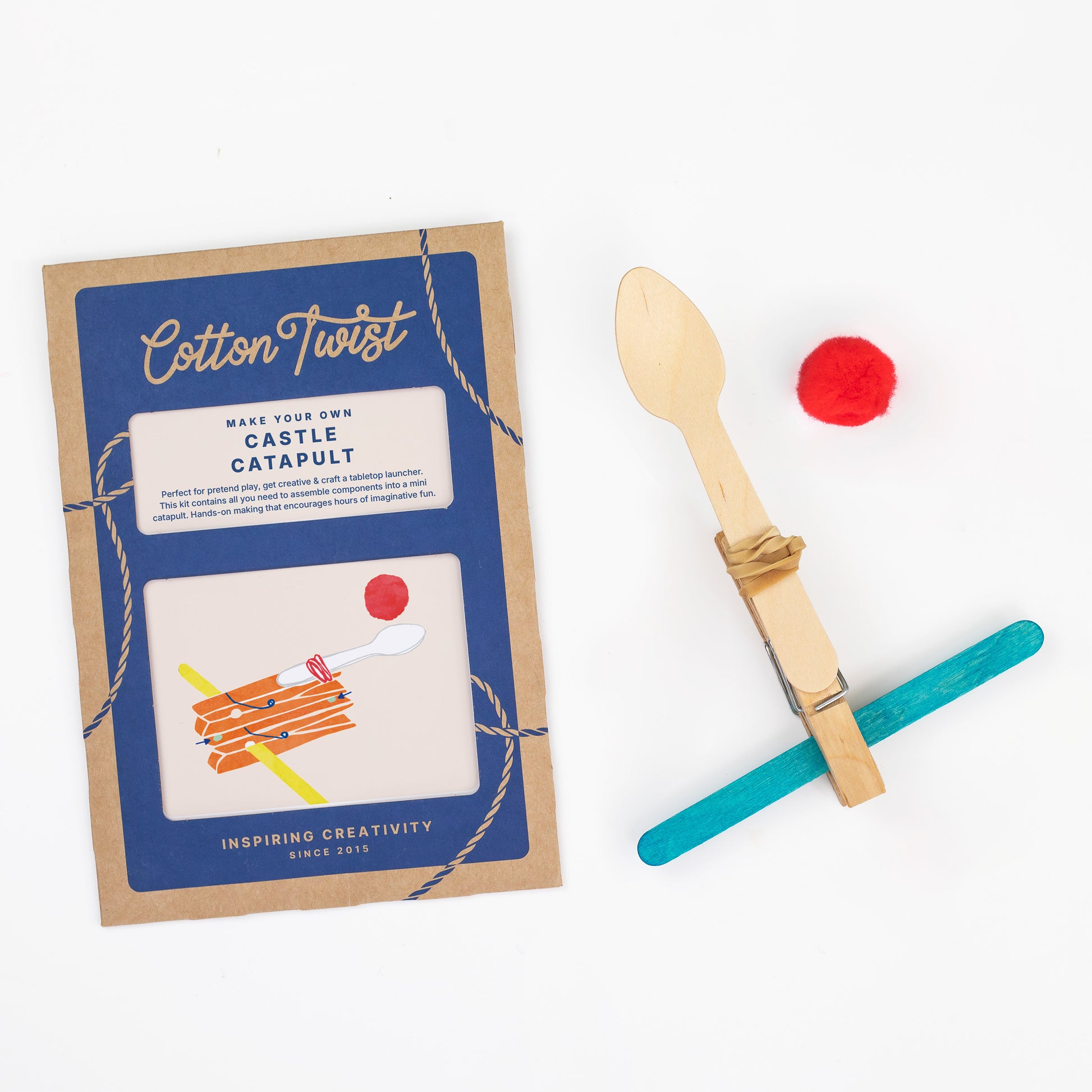 Cotton Twist Make Your Own Castle Catapult - Ohh! By Gum