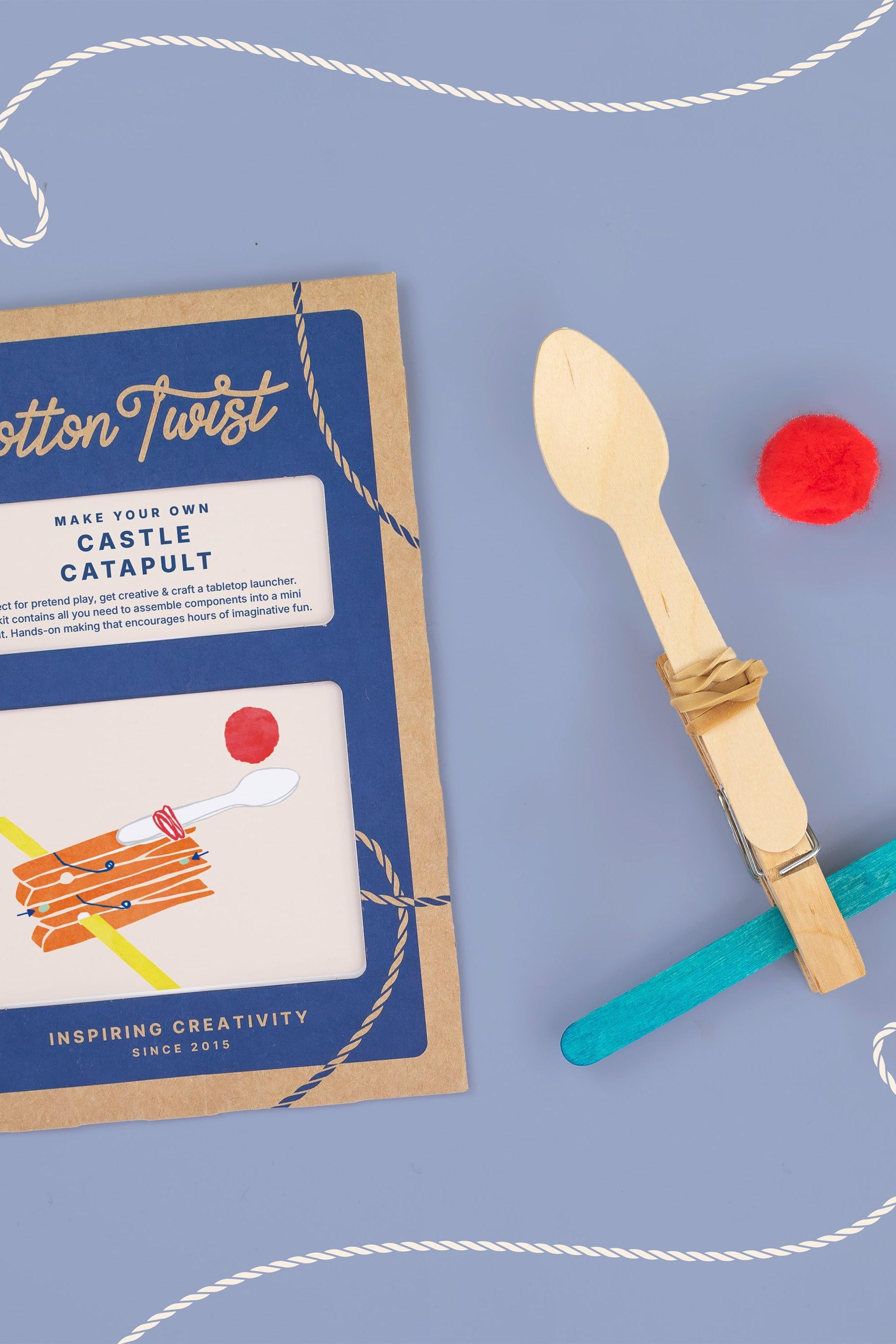 Cotton Twist Make Your Own Castle Catapult - Ohh! By Gum