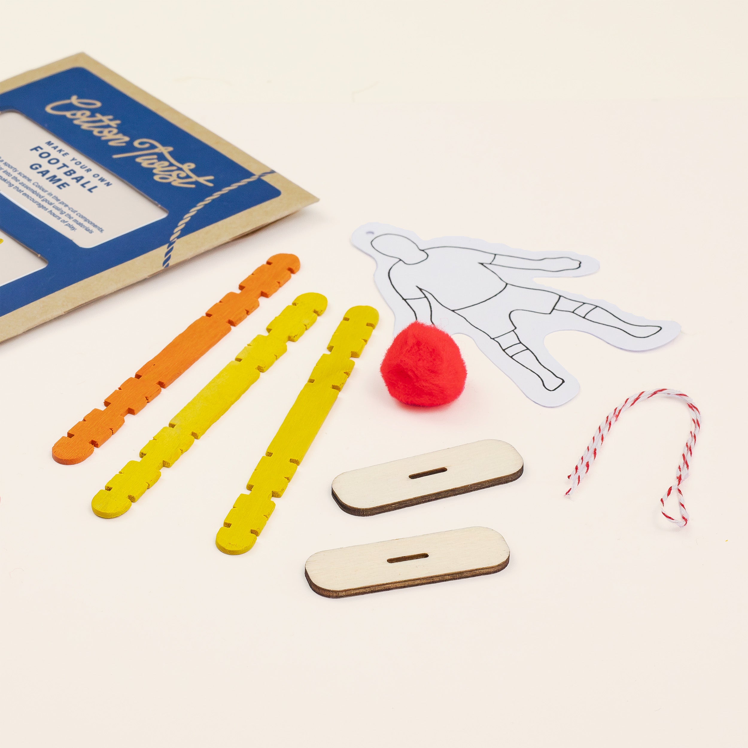Cotton Twist Make Your Own Football Game Kit - Ohh! By Gum
