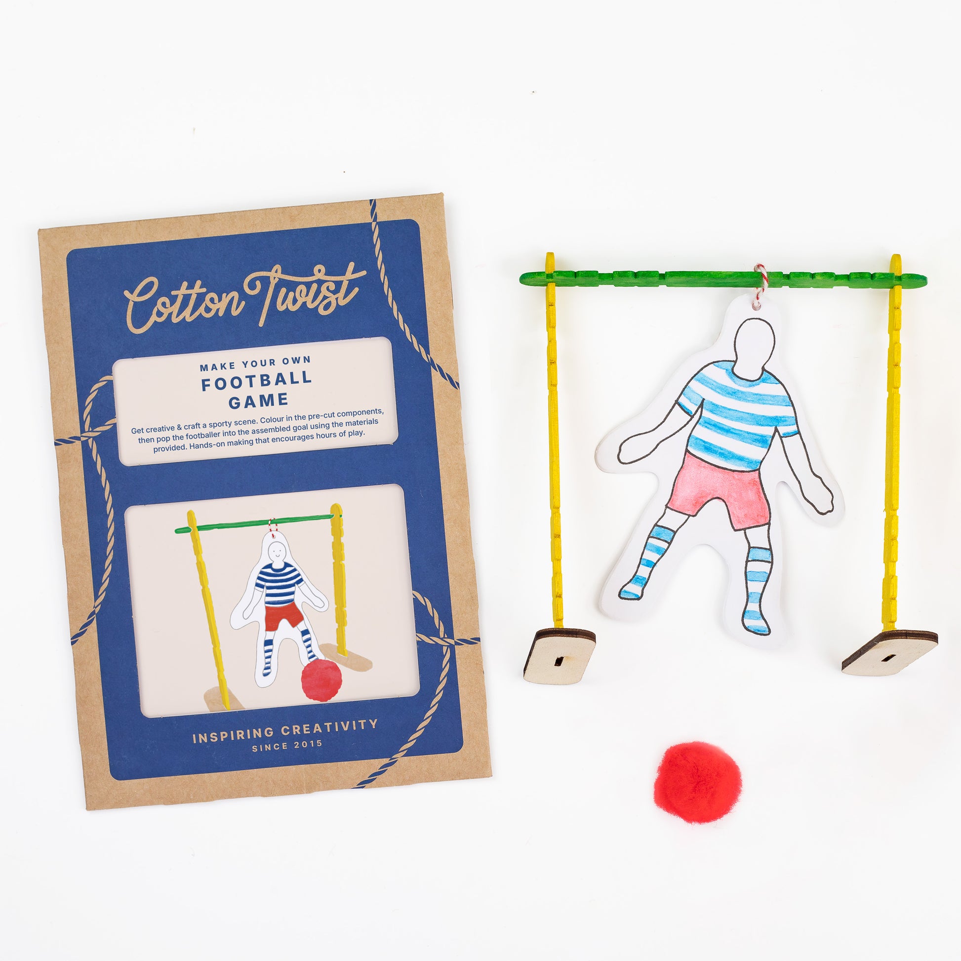 Cotton Twist Make Your Own Football Game Kit - Ohh! By Gum