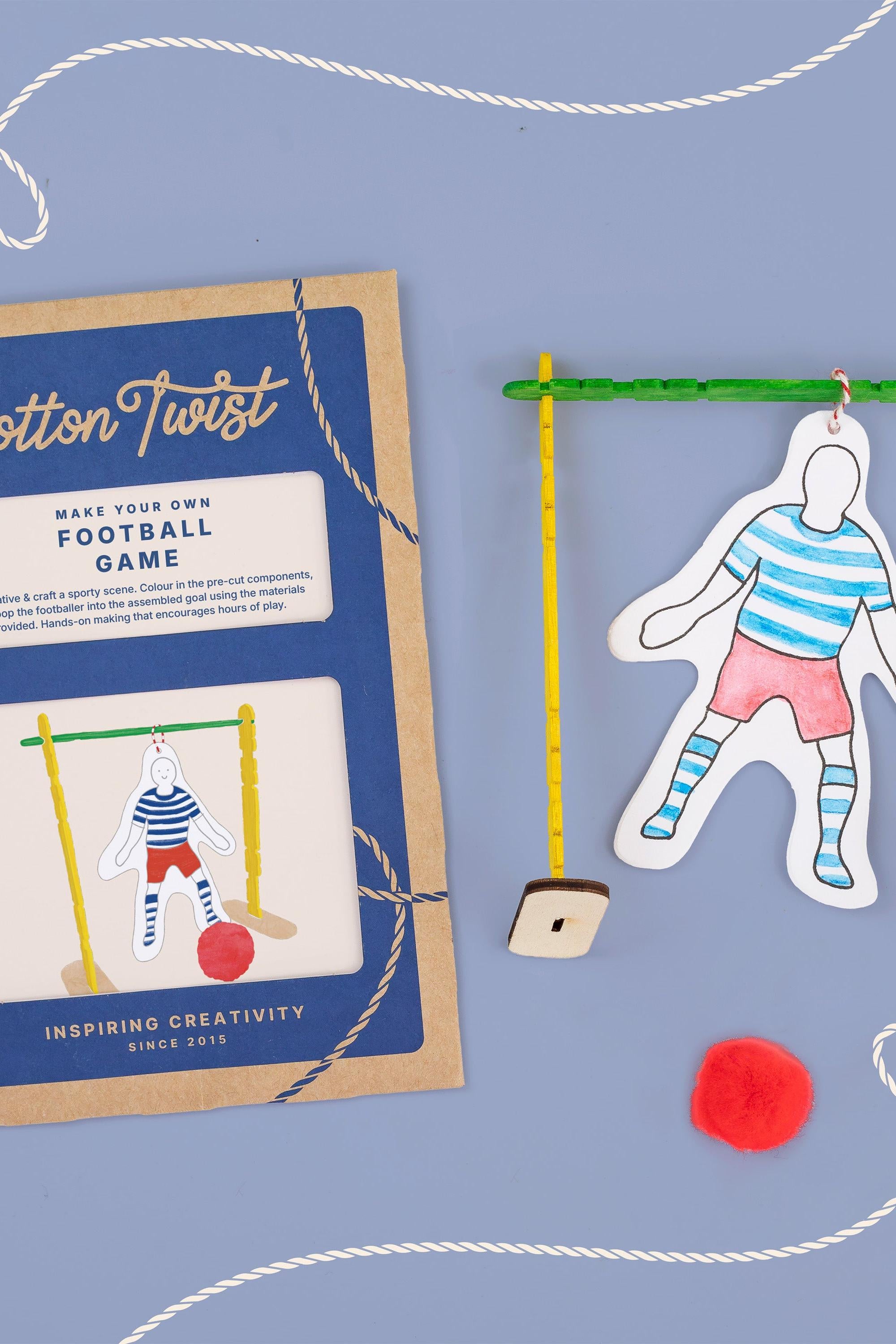 Cotton Twist Make Your Own Football Game Kit - Ohh! By Gum