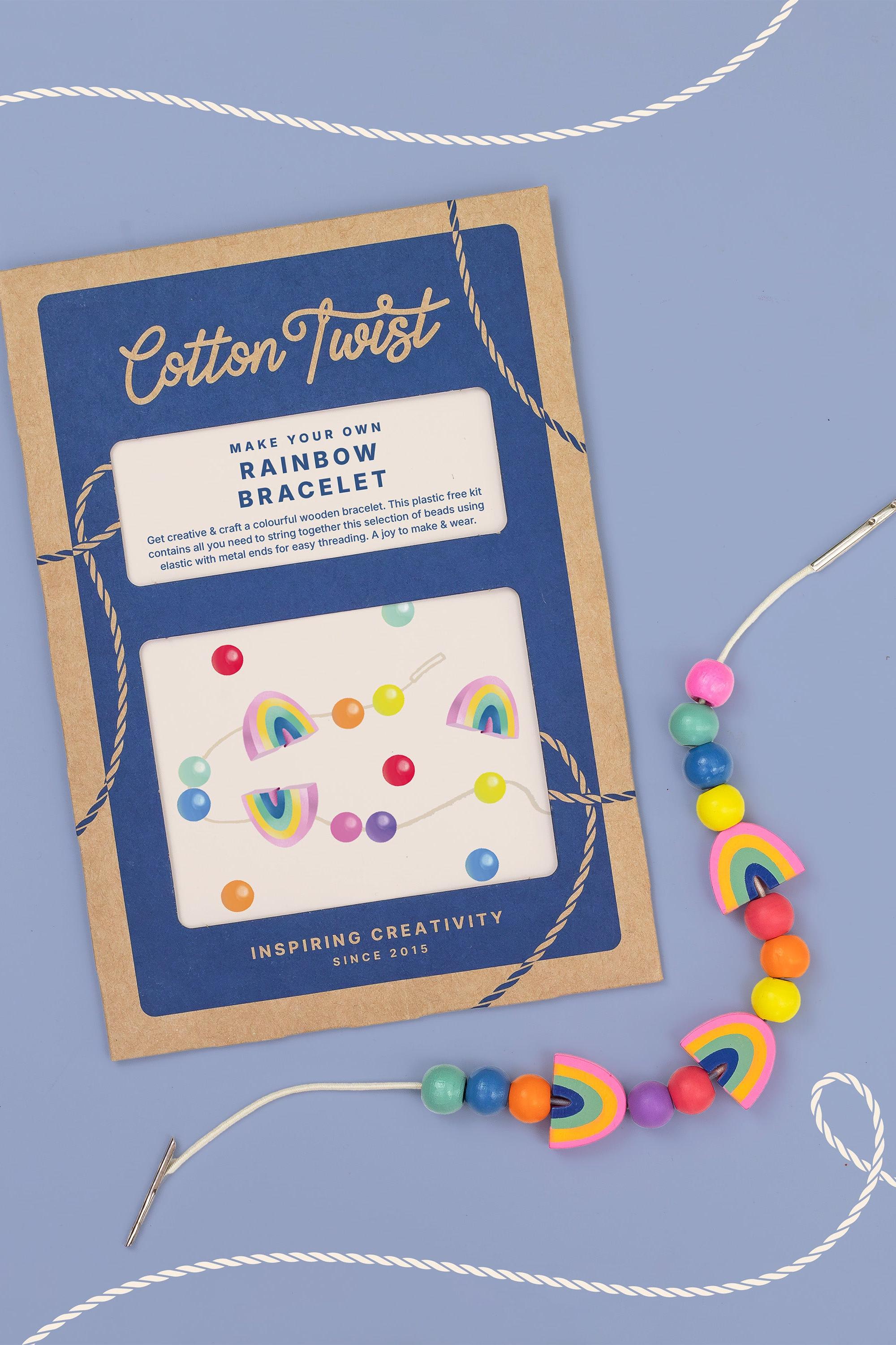 Cotton Twist Make Your Own Rainbow Bracelet